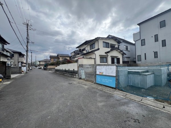 草津市矢橋町、新築一戸建ての外観画像です