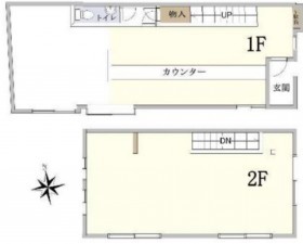 大津市栄町、中古一戸建ての間取り画像です