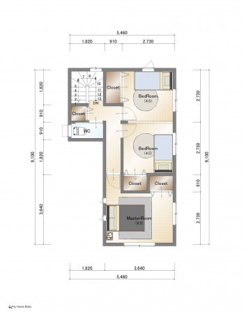 草津市野村、土地の画像です