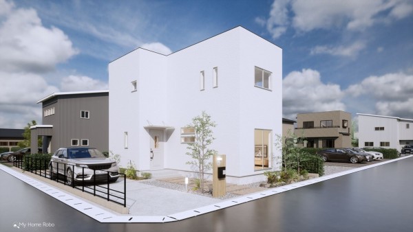 草津市野村、土地の画像です