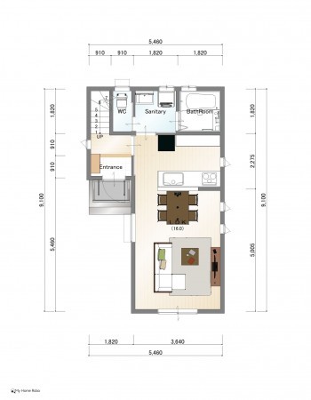 草津市野村、土地の画像です
