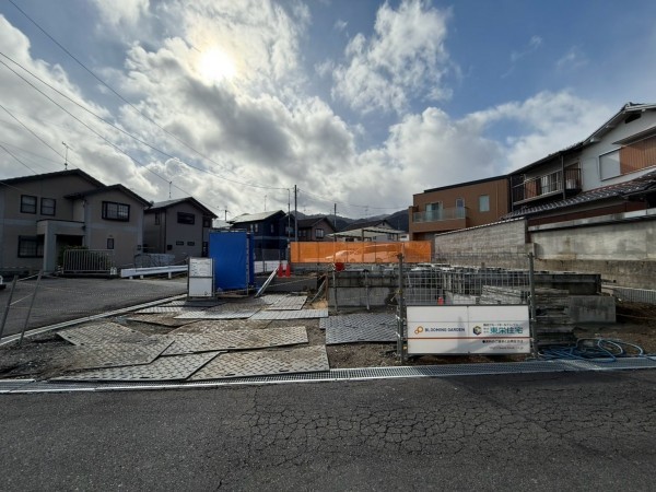 大津市木の岡町、新築一戸建ての外観画像です