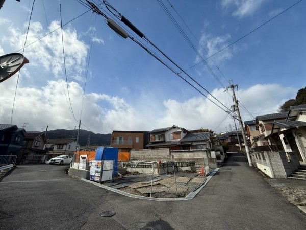 大津市木の岡町、新築一戸建ての外観画像です