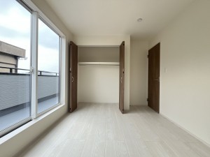 草津市木川町、新築一戸建ての寝室画像です