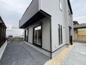 草津市木川町、新築一戸建ての外観画像です