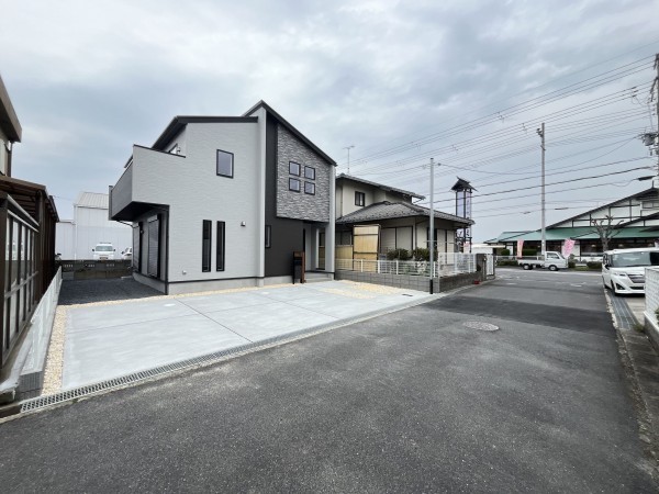 草津市木川町、新築一戸建ての外観画像です