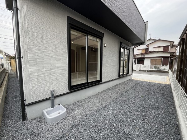 草津市木川町、新築一戸建ての外観画像です