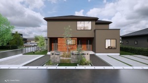 大津市中庄、土地の画像です