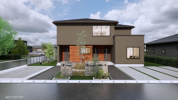 大津市中庄、土地の画像です