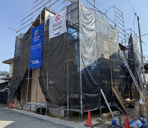 大津市坂本、新築一戸建ての画像です