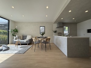 大津市坂本、新築一戸建ての内装画像です