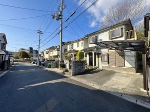 大津市一里山、中古一戸建ての外観画像です