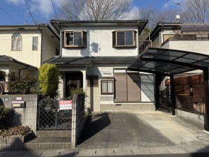 大津市一里山、中古一戸建ての外観画像です