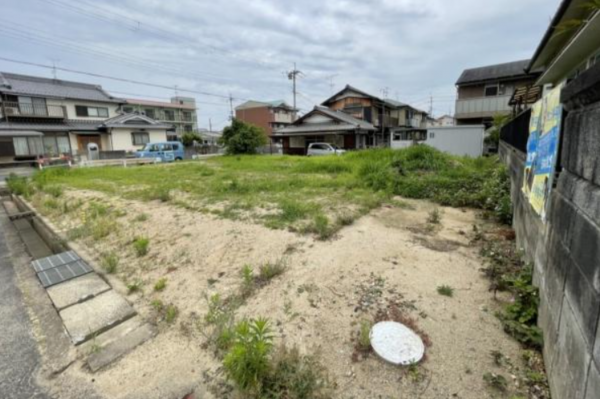 草津市追分、土地の画像です