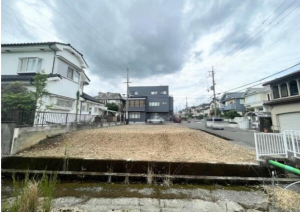 大津市一里山、土地の画像です