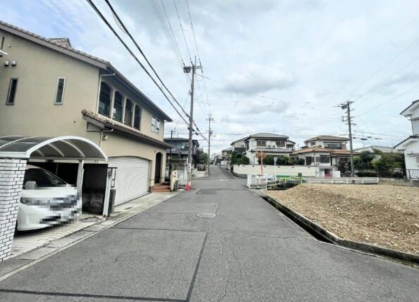 大津市一里山、土地の画像です