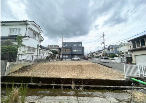 大津市一里山、土地の画像です
