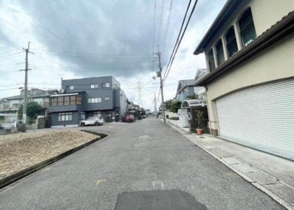 大津市一里山、土地の画像です