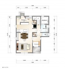 大津市竜が丘、土地の画像です