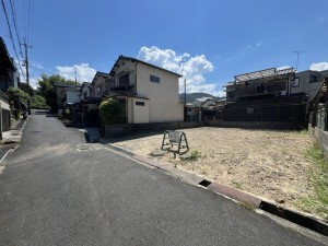 大津市竜が丘、土地の画像です