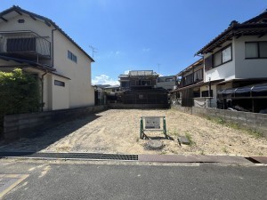 大津市竜が丘、土地の画像です
