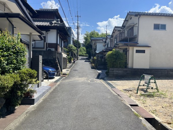 大津市竜が丘、土地の画像です