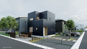 大津市雄琴、土地の画像です