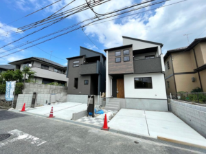 大津市向陽町、新築一戸建ての画像です