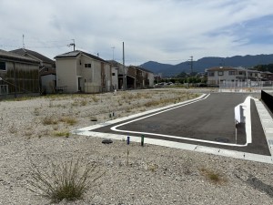 大津市雄琴、土地の画像です