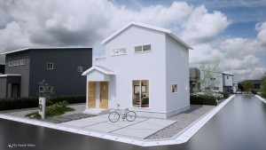 大津市竜が丘、土地の画像です