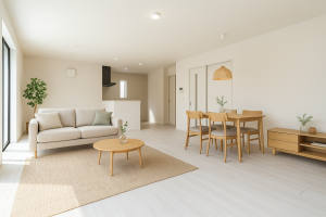 草津市南笠町、新築一戸建ての画像です