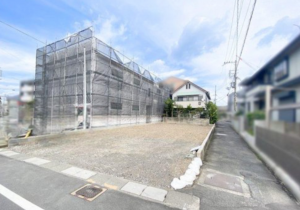 草津市野村、土地の画像です