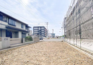 草津市野村、土地の画像です