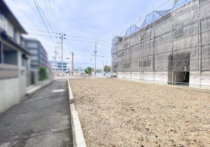 草津市野村、土地の画像です