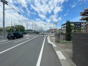 草津市野村、土地の画像です