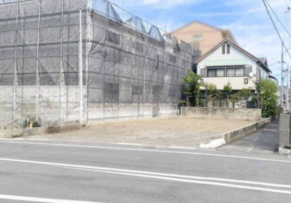 草津市野村、土地の画像です