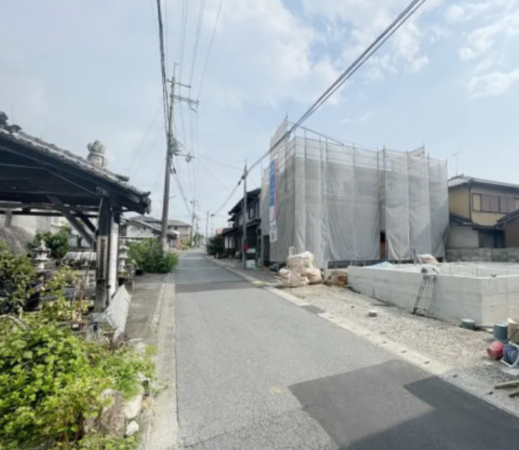 大津市坂本、新築一戸建ての画像です