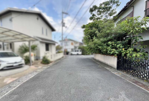 大津市下阪本、土地の画像です