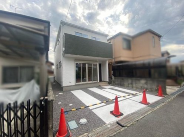 草津市上笠、新築一戸建ての画像です