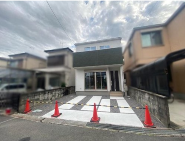 草津市上笠、新築一戸建ての画像です