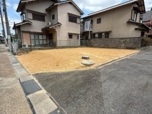 草津市若竹町、土地の画像です