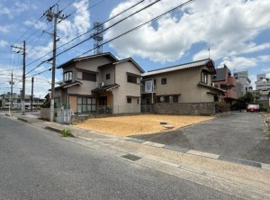 草津市若竹町、土地の画像です