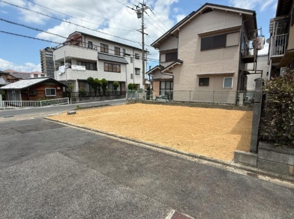 草津市若竹町、土地の画像です