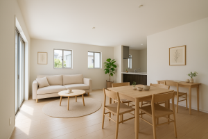 大津市桜野町、新築一戸建ての画像です