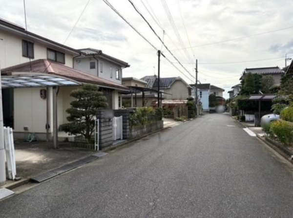 大津市仰木の里、土地の画像です