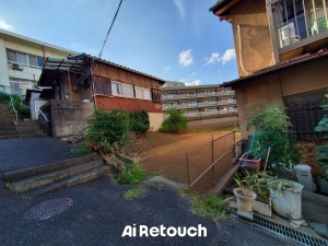 大津市本宮、土地の画像です