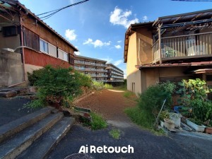 大津市本宮、土地の画像です