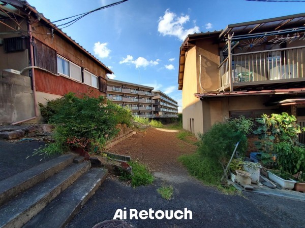 大津市本宮、土地の画像です