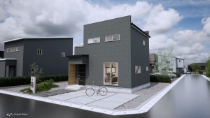 大津市本堅田、土地の画像です