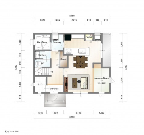 大津市国分、土地の画像です